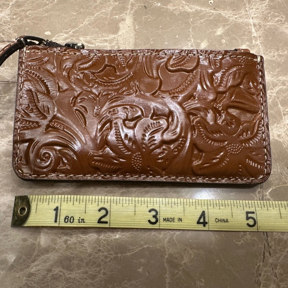 Patricia Nash box set Tooled Claire Satchel and Gela CC Case Florence New in box - Picture 14 of 16